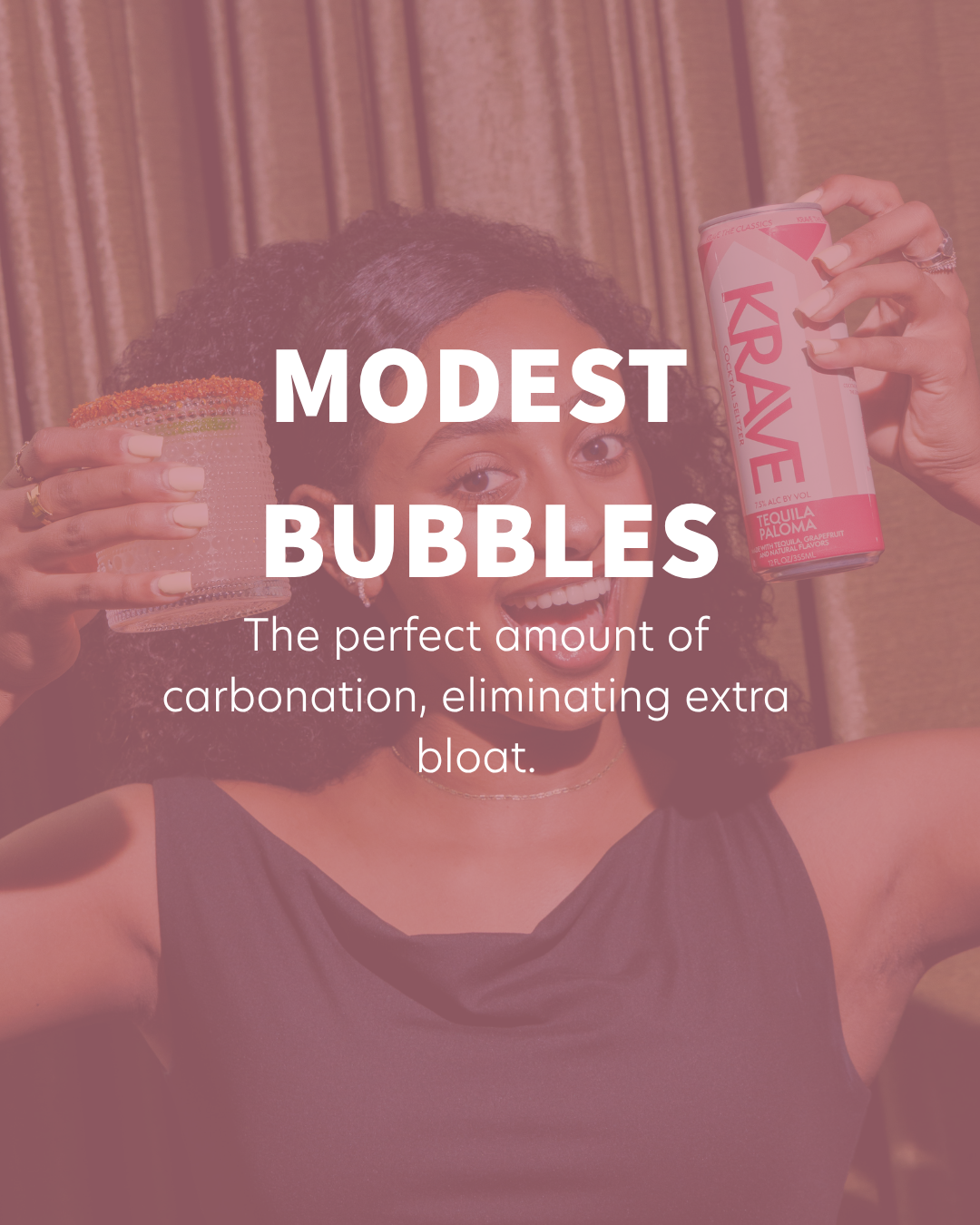 Krave modest bubbles