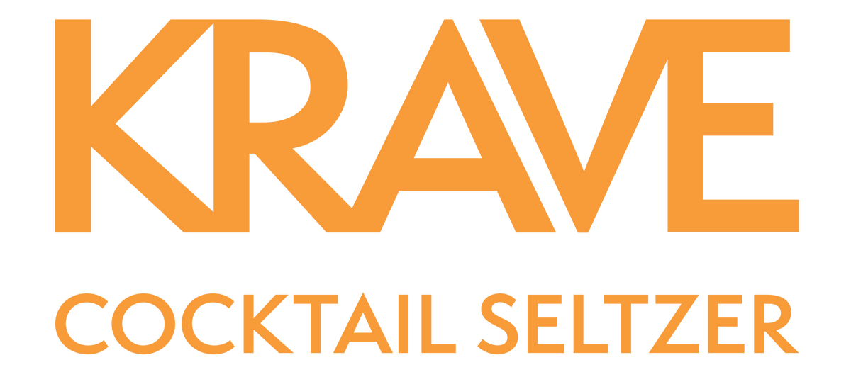 Krave Cocktails stacked orange logo